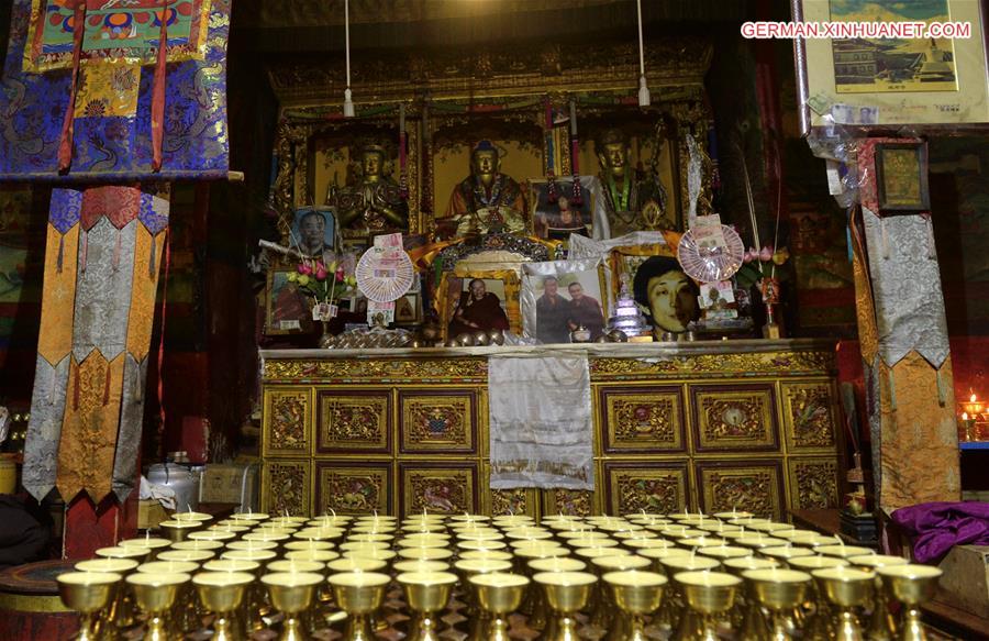 CHINA-TIBET-RONGPU MONASTERY (CN)