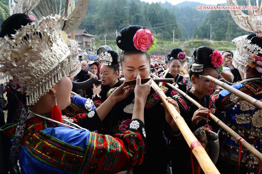 #CHINA-GUIZHOU-MIAO PEOPLE-NEW YEAR CELEBRATIONS (CN)
