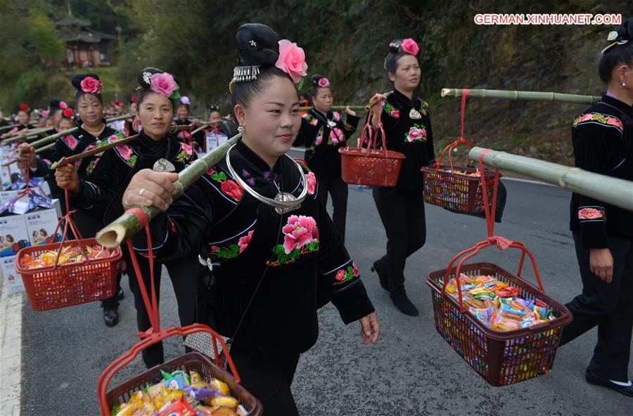 #CHINA-GUIZHOU-MIAO PEOPLE-NEW YEAR CELEBRATIONS (CN)