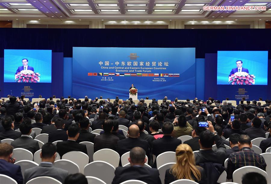 CHINA-CEE COUNTRIES-ECONOMIC AND TRADE FORUM-OPENING(CN)