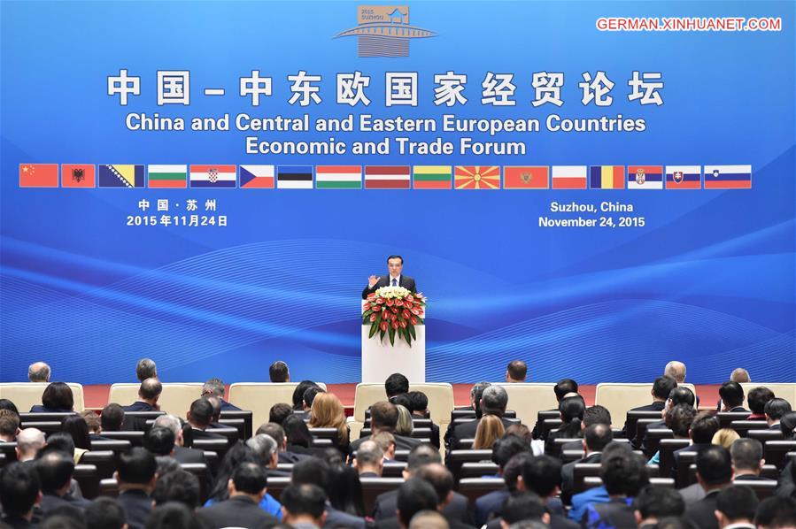 CHINA-CEE COUNTRIES-ECONOMIC AND TRADE FORUM-OPENING(CN)