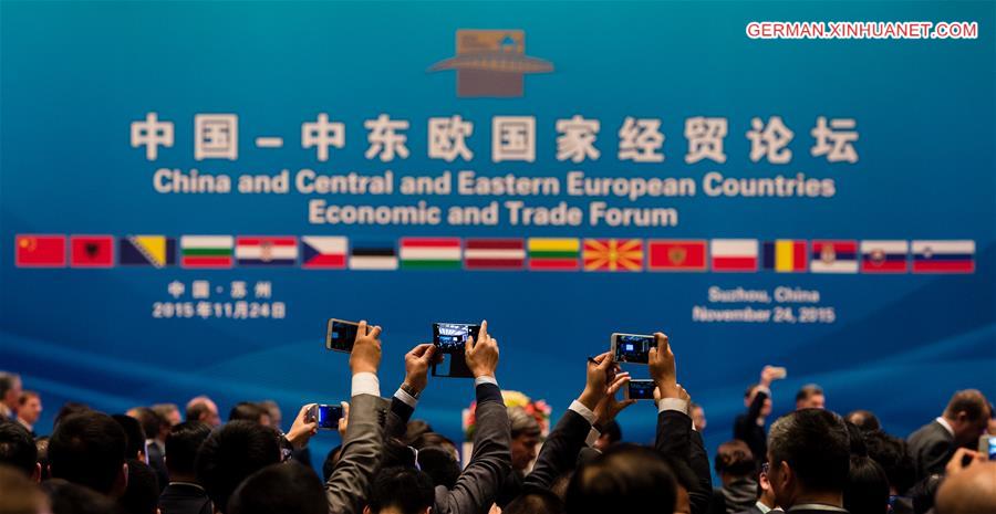 CHINA-CEE COUNTRIES-ECONOMIC AND TRADE FORUM-OPENING(CN)