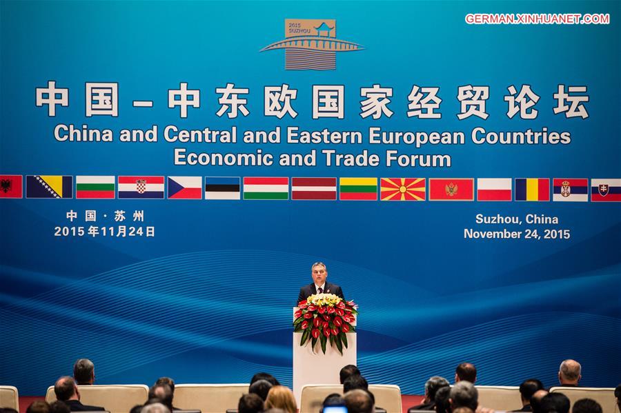 CHINA-CEE COUNTRIES-ECONOMIC AND TRADE FORUM-OPENING(CN)