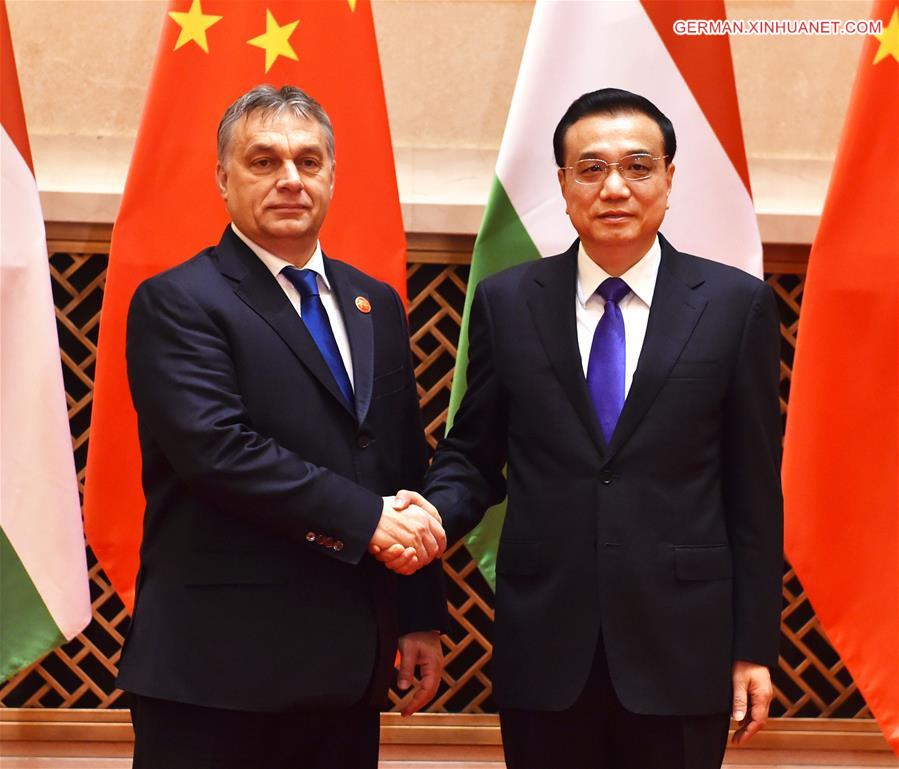 CHINA-SUZHOU-LI KEQIANG-HUNGARIAN PM-MEETING(CN)