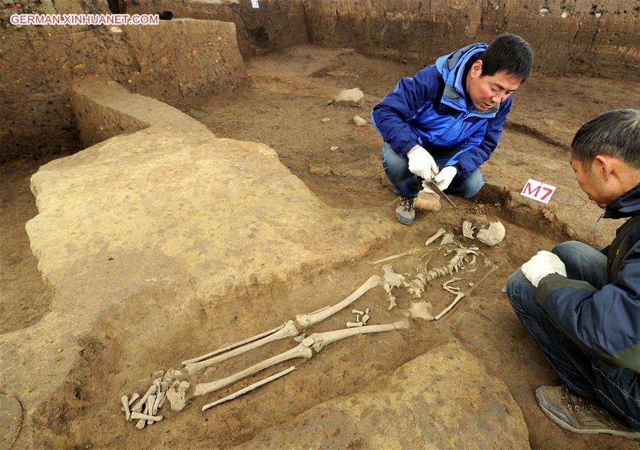 CHINA-SHAANXI-LONGGANG TEMPLE RUINS-ARCHAEOLOGY (CN)