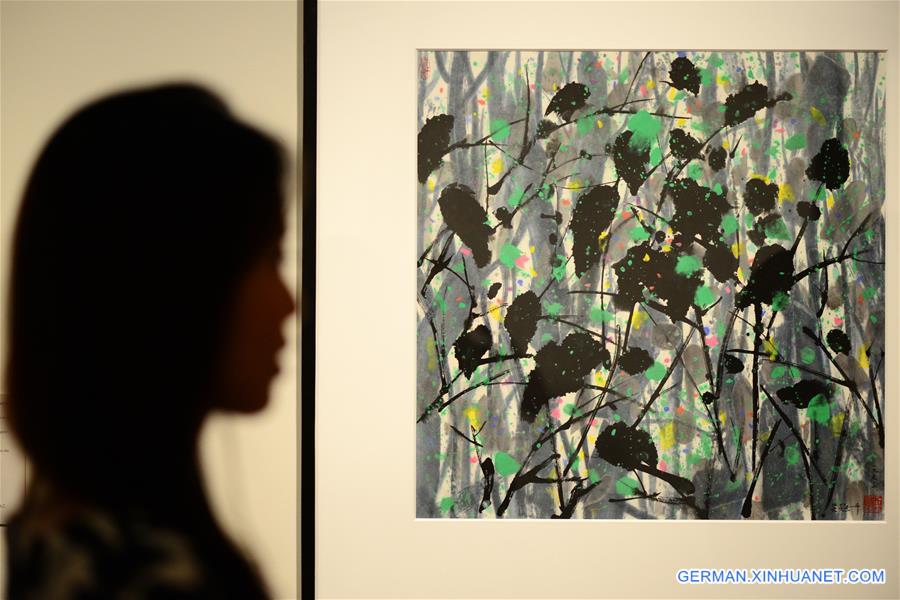 SINGAPORE-NATIONAL GALLERY-WU GUANZHONG EXHIBITION