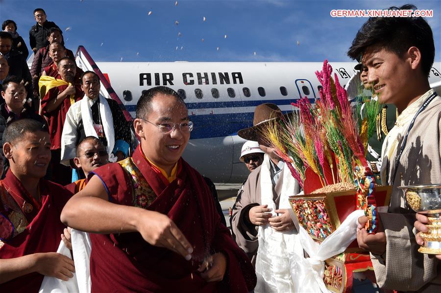 CHINA-TIBET-LHASA-PANCHEN LAMA-VISIT (CN)