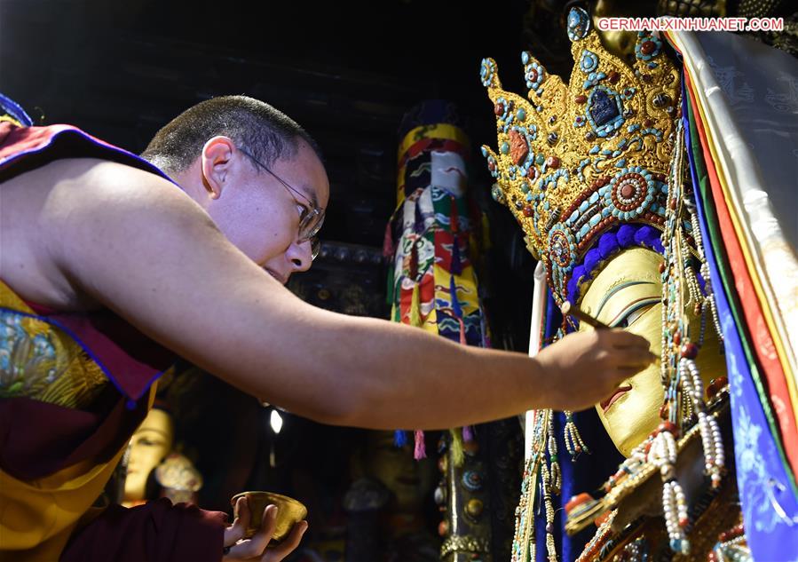 CHINA-TIBET-LHASA-PANCHEN LAMA-VISIT (CN)