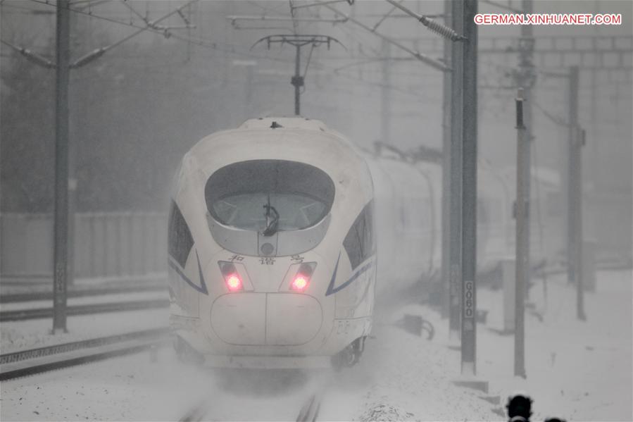 #CHINA-N.CHINA HIGH-SPEED RAILWAY-SPEED (CN)