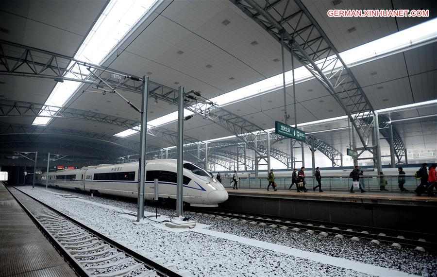 #CHINA-N.CHINA HIGH-SPEED RAILWAY-SPEED (CN)