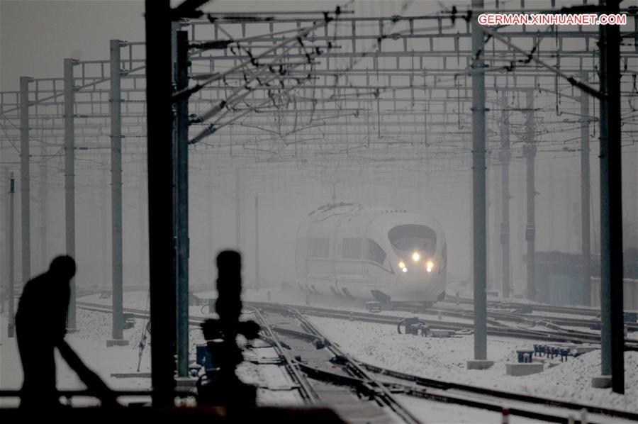 #CHINA-N.CHINA HIGH-SPEED RAILWAY-SPEED (CN)