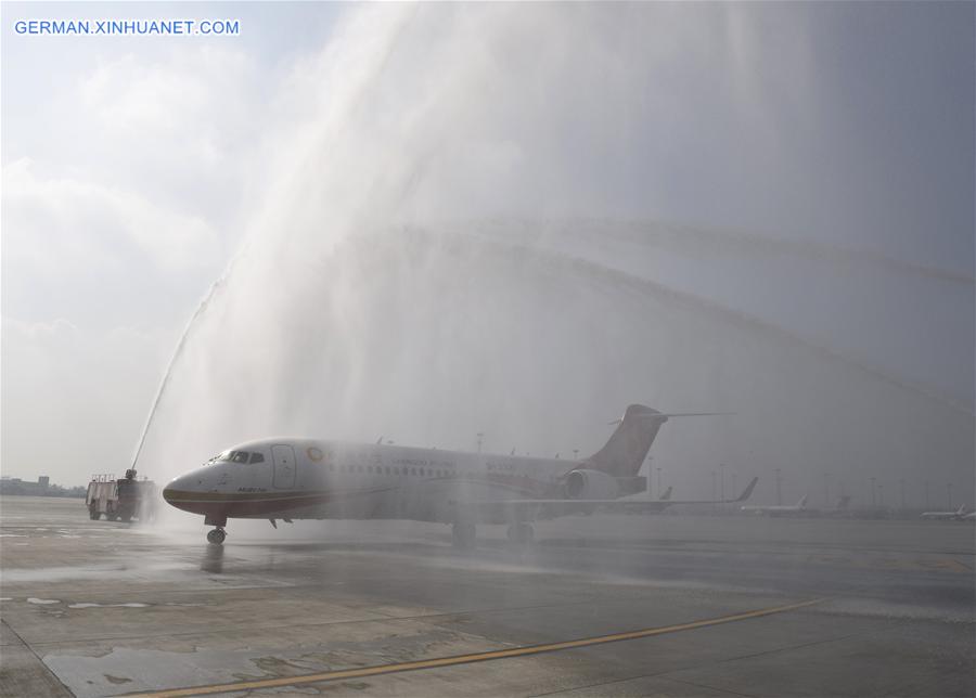 CHINA-ARJ21 REGIONAL JET-DELIVERY (CN)