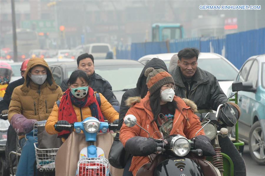 CHINA-JINAN-AIR-SMOG (CN)