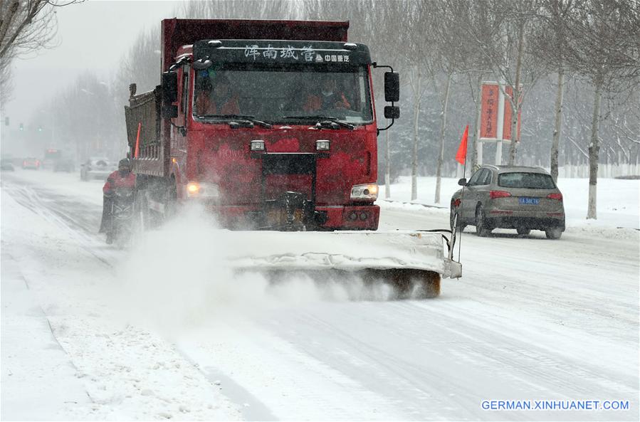 CHINA-LIAONING-SNOWSTORM(CN)