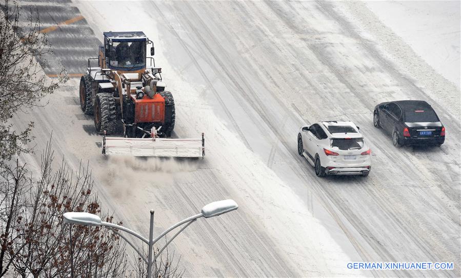 CHINA-LIAONING-SNOWSTORM(CN)