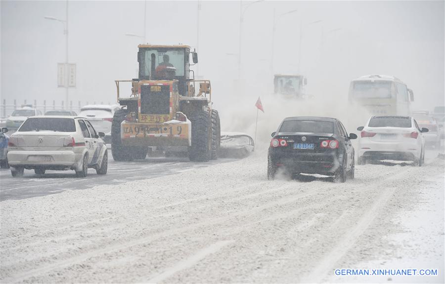 CHINA-LIAONING-SNOWSTORM(CN)