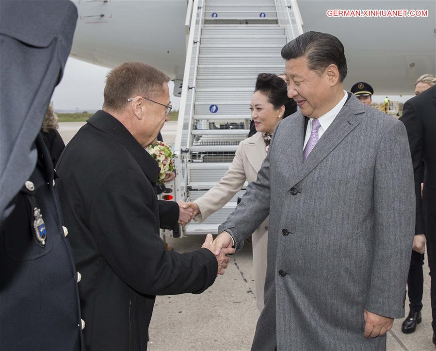 FRANCE-CHINA-XI JINPING-ARRIVAL