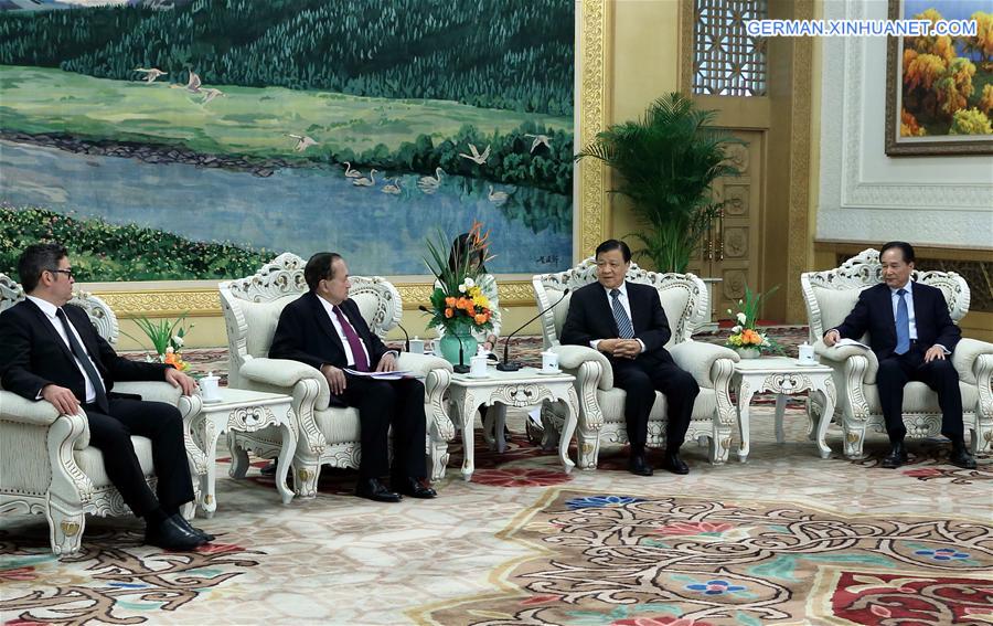 CHINA-BEIJING-LIU YUNSHAN-BRICS MEDIA SUMMIT-MEETING (CN)