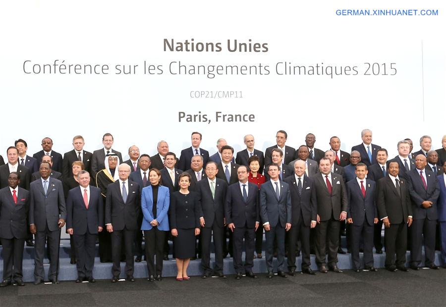 FRANCE-PARIS-CHINA-XI JINPING-UN CLIMATE CHANGE CONFERENCE