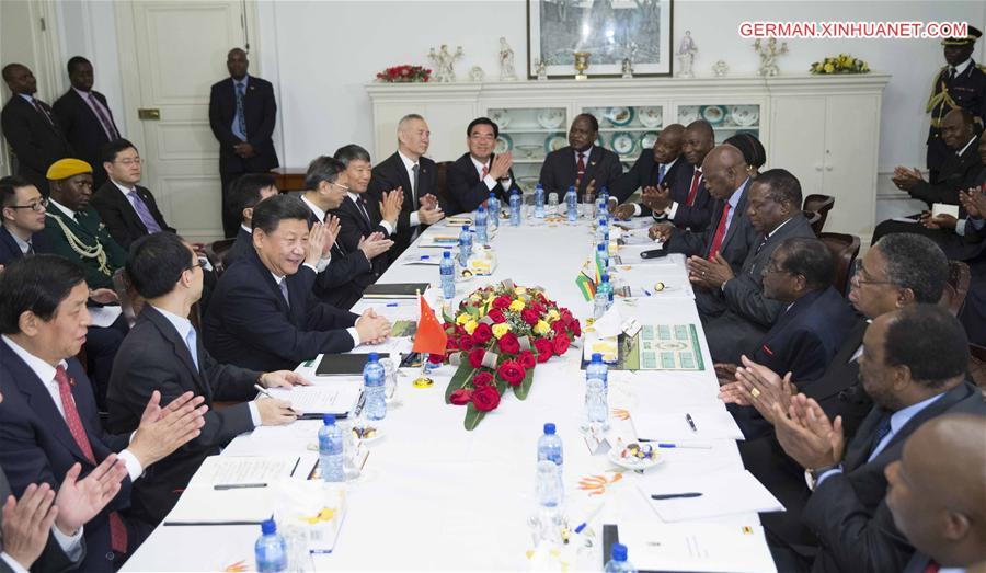 ZIMBABWE-CHINA-XI JINPING-TALKS