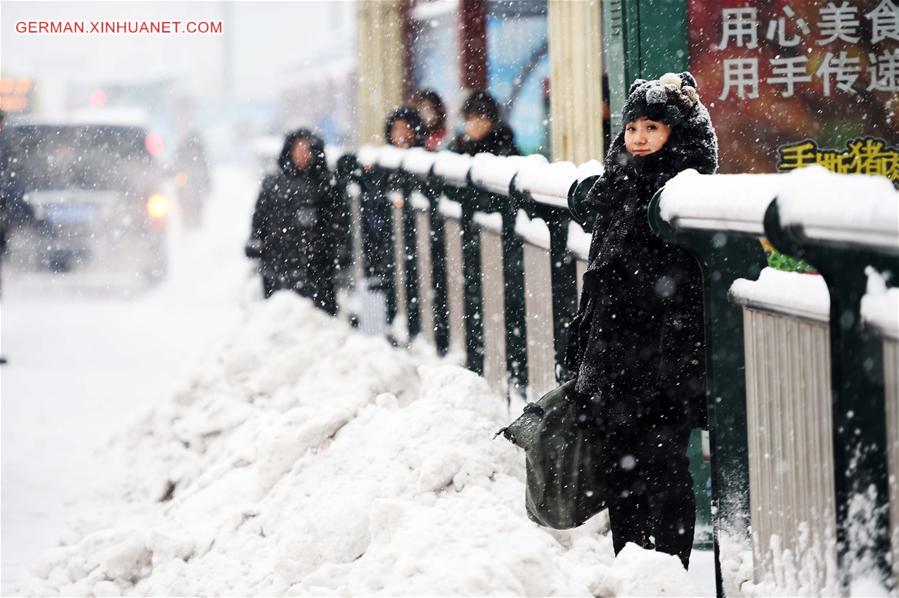 CHINA-HEILONGJIANG-HEAVY SNOW(CN)