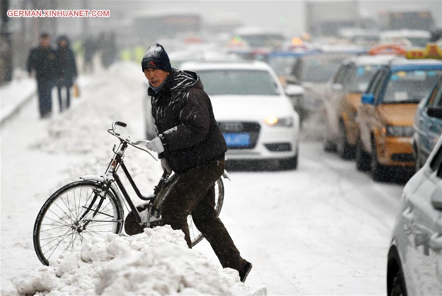 CHINA-HEILONGJIANG-HEAVY SNOW(CN)