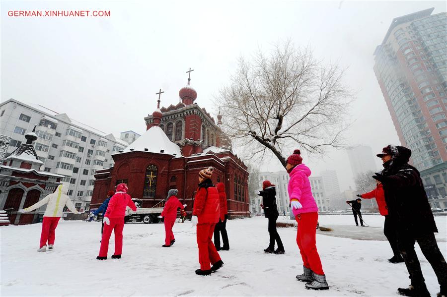 CHINA-HEILONGJIANG-HEAVY SNOW(CN)