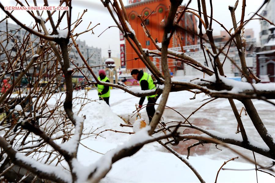 CHINA-HEILONGJIANG-HEAVY SNOW(CN)