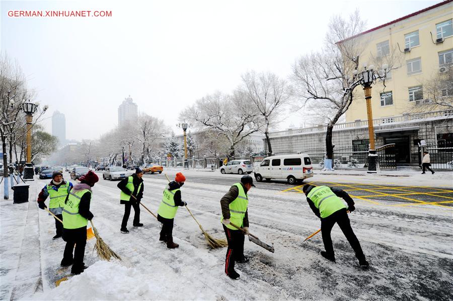 CHINA-HEILONGJIANG-HEAVY SNOW(CN)