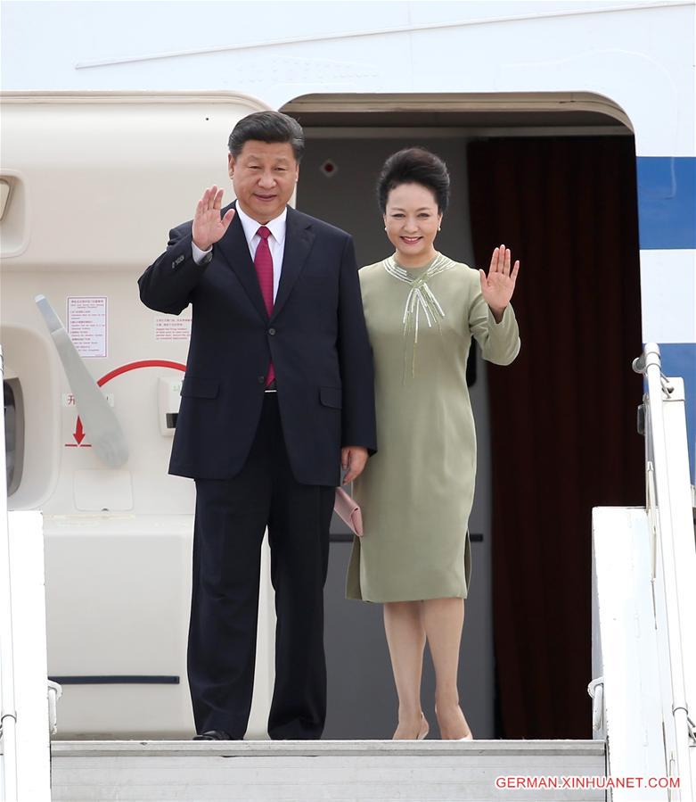 SOUTH AFRICA-PRETORIA-CHINA-XI JINPING-ARRIVAL