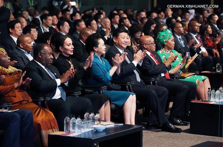 SOUTH AFRICA-CHINA-XI JINPING-YEAR OF CHINA-CLOSING CEREMONY PERFORMANCE