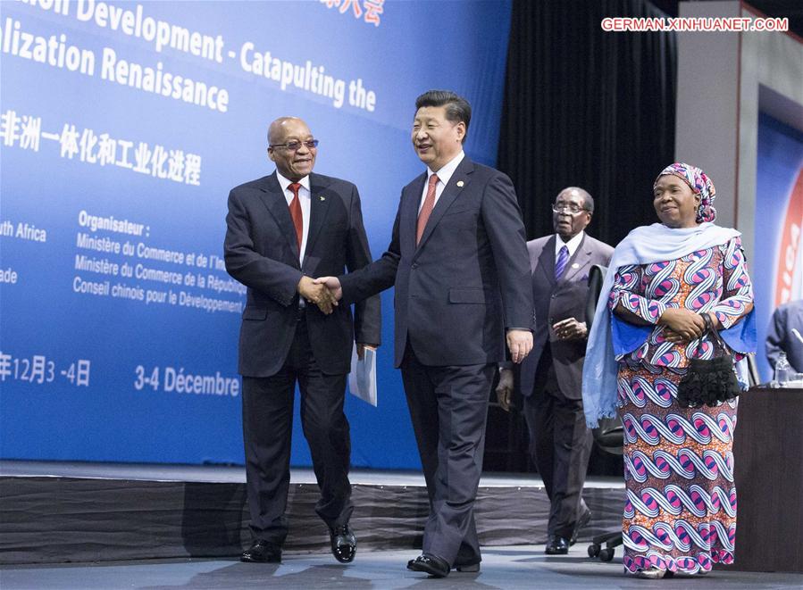 SOUTH AFRICA-JOHANNESBURG-CHINA-XI JINPING-BUSINESS CONFERENCE