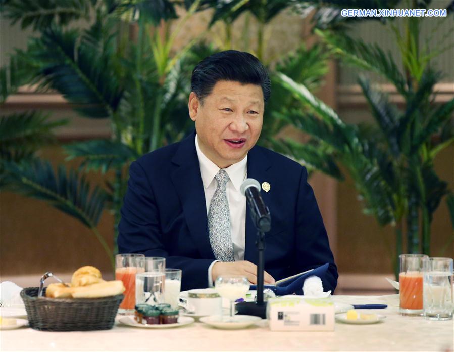 SOUTH AFRICA-CHINA-XI JINPING-LEADERS-MEETING