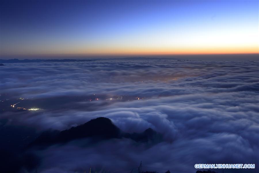 #CHINA-HUBEI-ZIGUI-SCENERY-CLOUD SEA (CN)