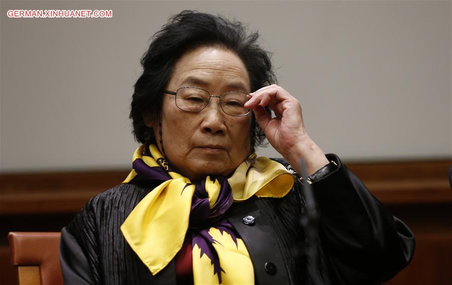 SWEDEN-STOCKHOLM-NOBEL PRIZE-MEDICINE-PRESS CONFERENCE-TU YOUYOU