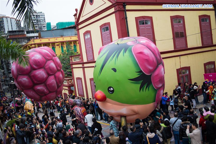 CHINA-MACAO-CARNIVAL PARADE (CN)