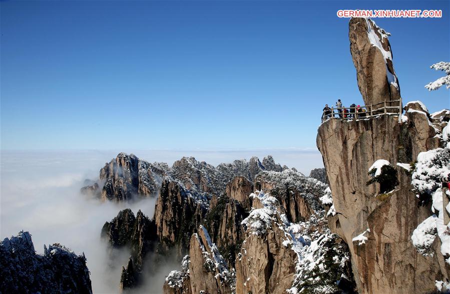 #CHINA-ANHUI-HUANGSHAN MOUNTAIN-SCENERY (CN)