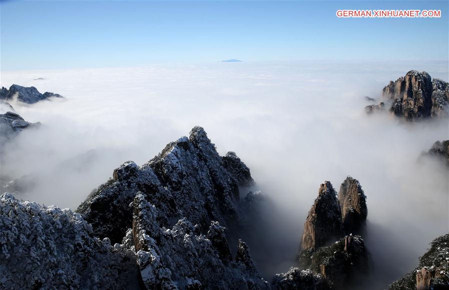 #CHINA-ANHUI-HUANGSHAN MOUNTAIN-SCENERY (CN)