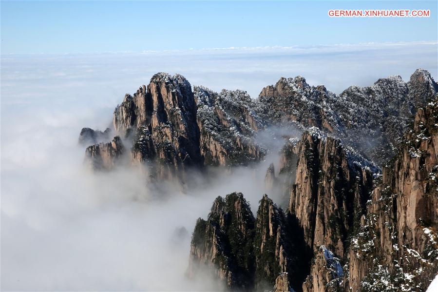 #CHINA-ANHUI-HUANGSHAN MOUNTAIN-SCENERY (CN)