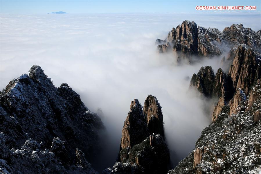 #CHINA-ANHUI-HUANGSHAN MOUNTAIN-SCENERY (CN)