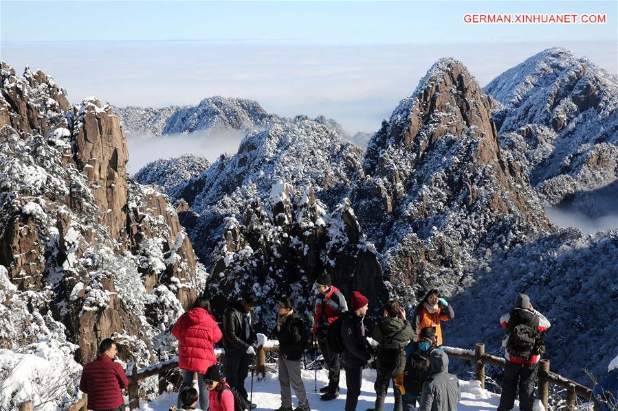 #CHINA-ANHUI-HUANGSHAN MOUNTAIN-SCENERY (CN)