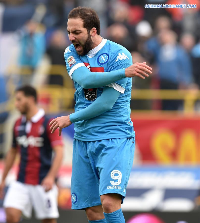 (SP)ITALY-BOLOGNA-SOCCER-ITALIAN SERIE A-BOLOGNA VS NAPOLI