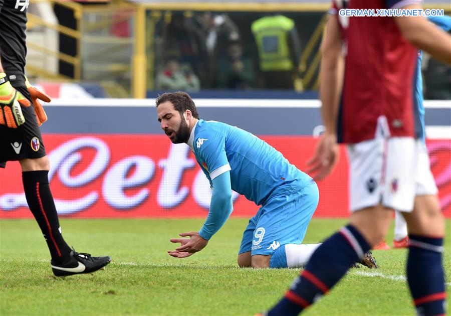 (SP)ITALY-BOLOGNA-SOCCER-ITALIAN SERIE A-BOLOGNA VS NAPOLI