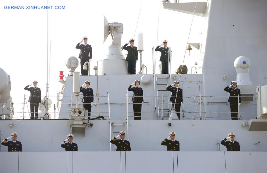 #CHINA-SHANDONG-QINGDAO-22ND CHINESE NAVAL ESCORT FLOTILLA (CN)