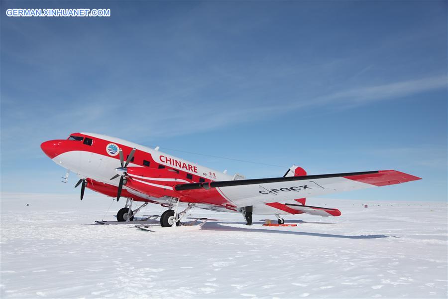 CHINA-ANTARCTICA-ZHONGSHAN STATION-AIRPLANE TRIAL FLIGHT (CN)