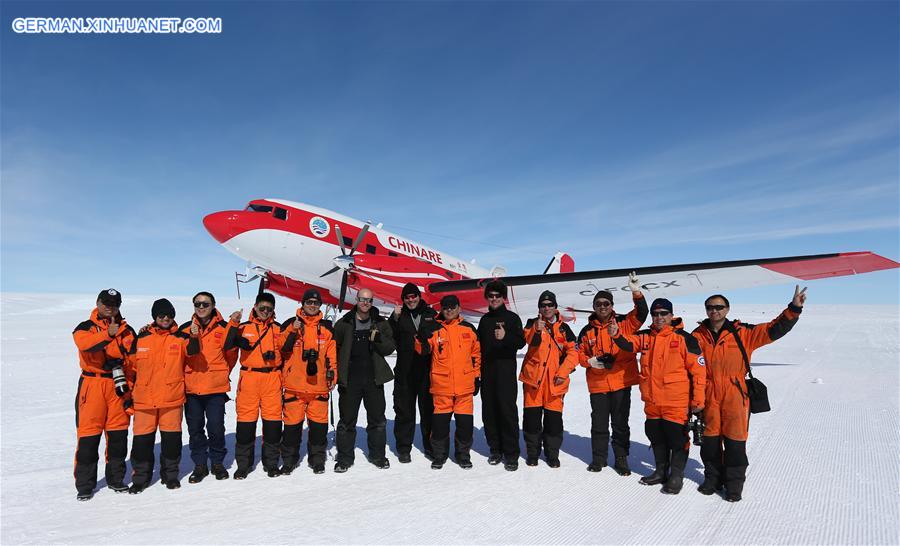 CHINA-ANTARCTICA-ZHONGSHAN STATION-AIRPLANE TRIAL FLIGHT (CN)