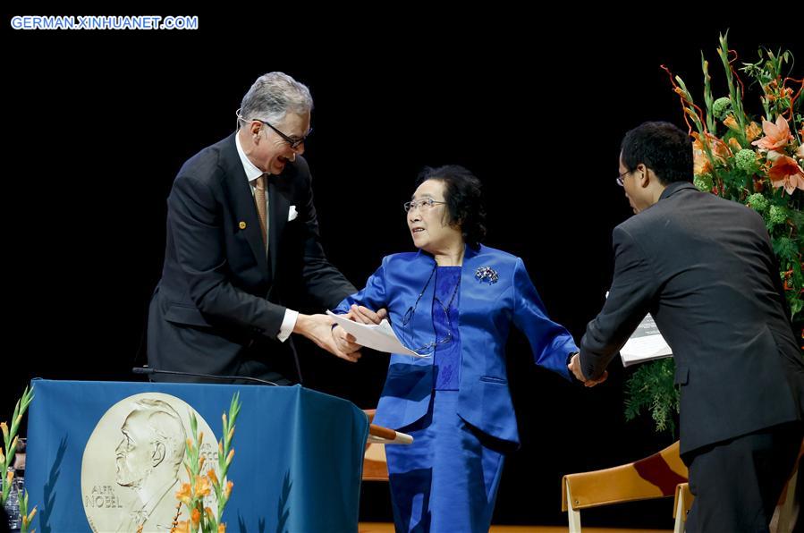 SWEDEN-STOCKHOLM-NOBEL PRIZE-MEDICINE-LECTURE