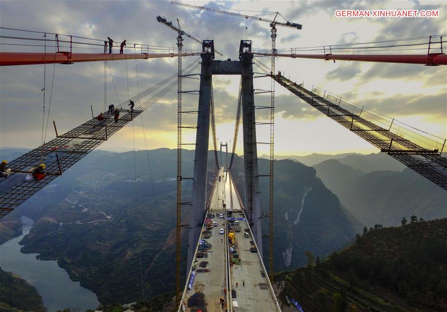 #CHINA-GUIZHOU-QINGSHUI RIVER BRIDGE (CN)