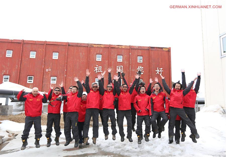 CHINA-ANTARCTICA-ZHONGSHAN STATION-STAFF SHIFT (CN)