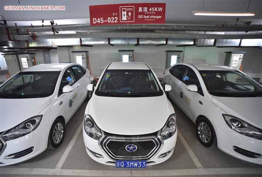 CHINA-BEIJING-ELECTRIC CAR-CHARGING STATION (CN)